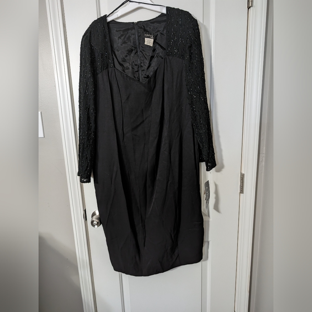 NWT Women's Plus Size Cute Black Dress Size 22